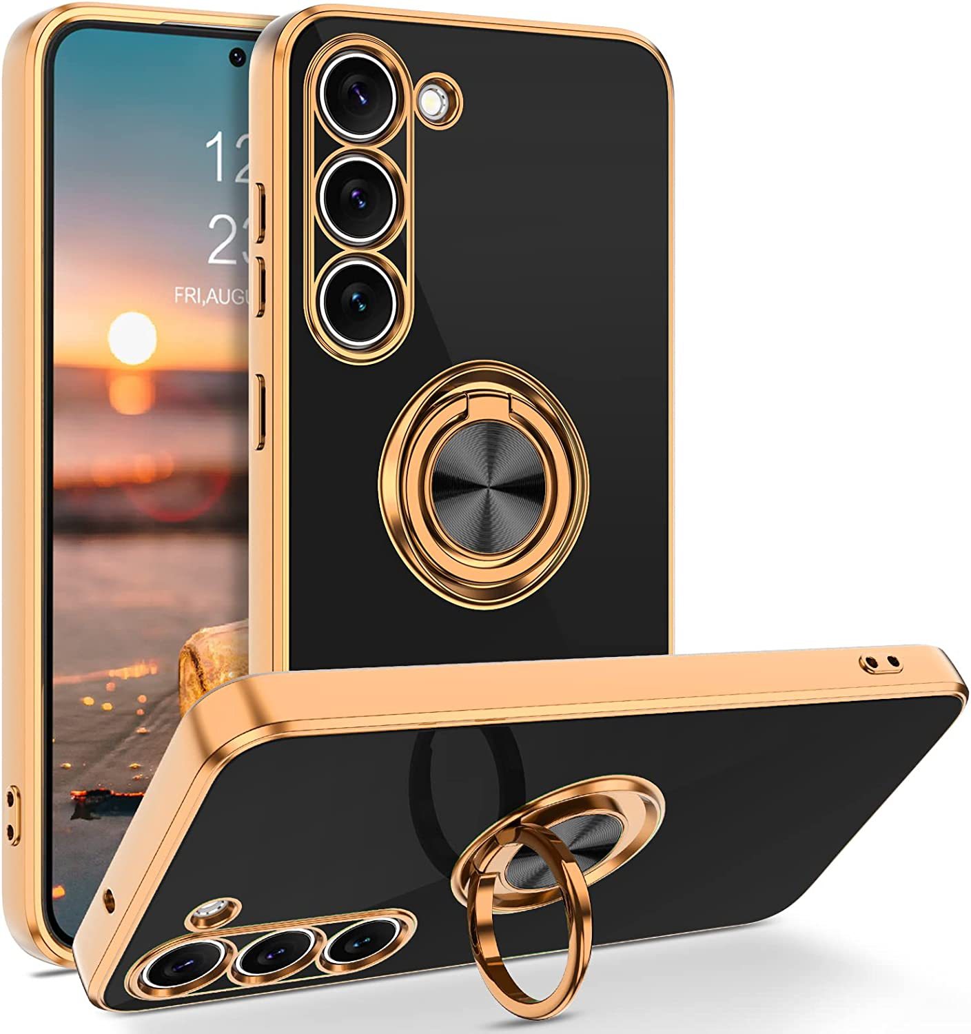Phone Accessories Ring Holder - طلاء مغناطيسي فاخر 360 ° حلقة