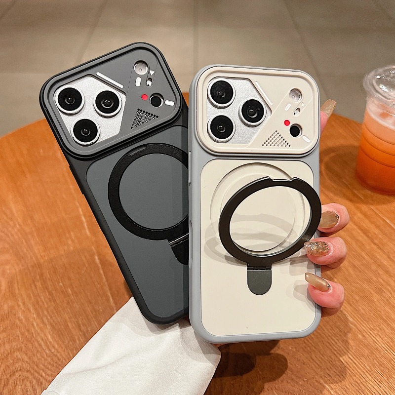 Phone Accessories Ring Holder - حافظة هاتف فاخرة معدنية مع حامل