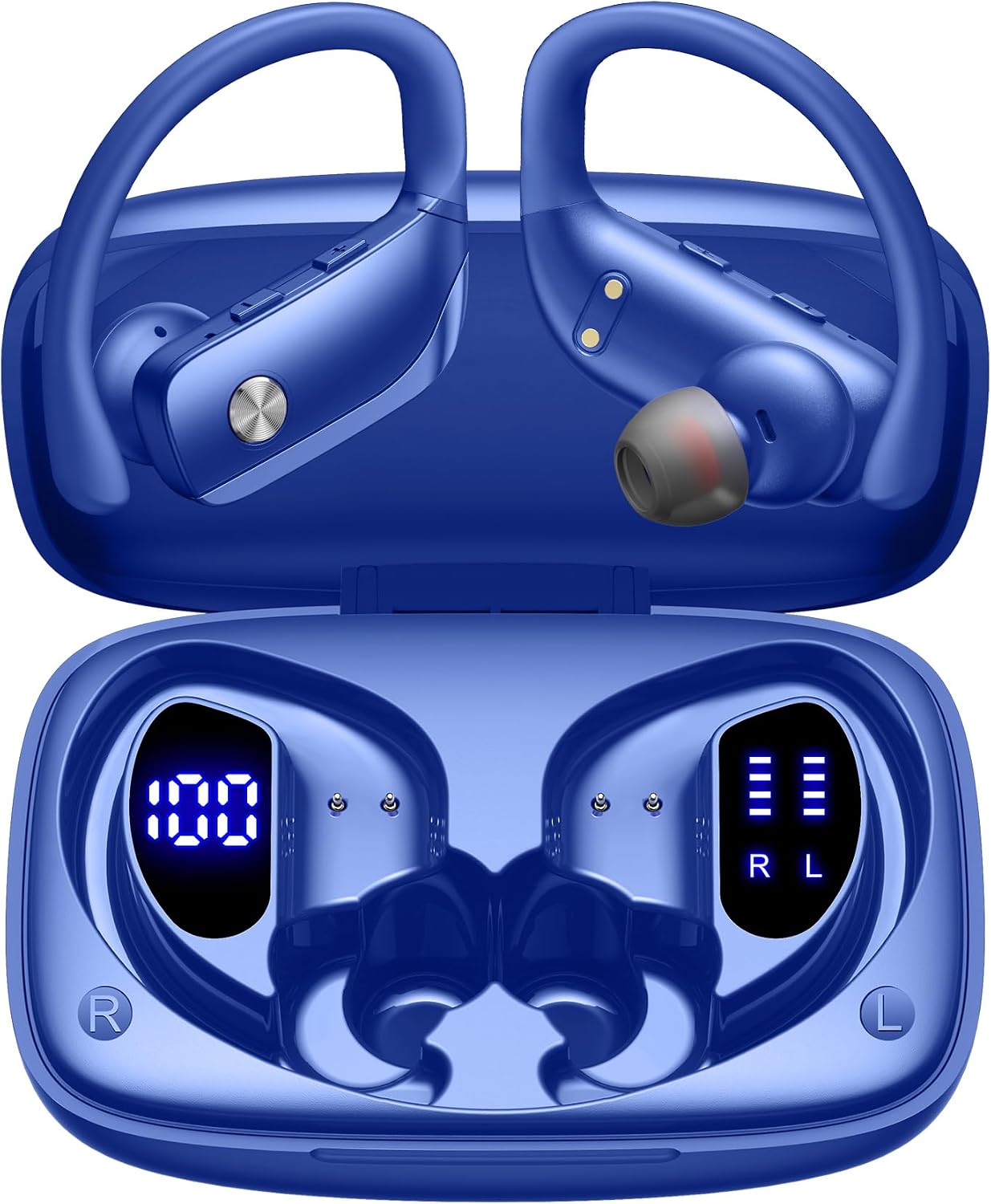 Wireless Earbuds Case - سماعات أذن لاسلكية مع علبة شحن