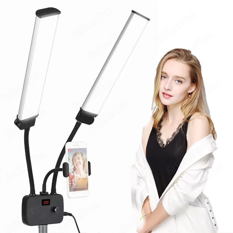 Led Strip Selfie - ضوء LED مزدوج الأذرع ، شرائط