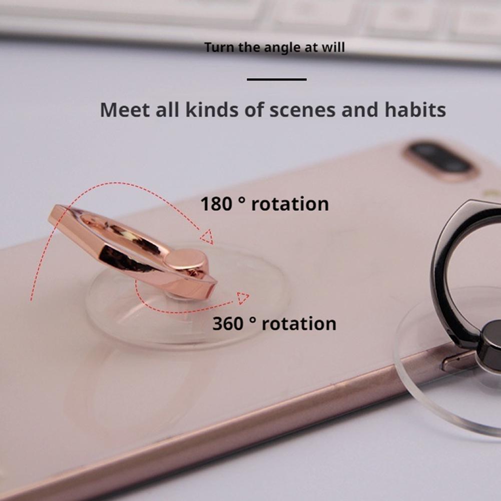 حامل هاتف خلوي شفاف دوار 360 د - مراجعة Phone Accessories And Cases وسعره