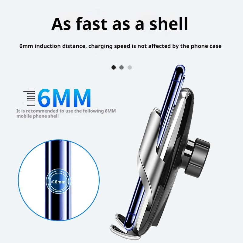 حامل هاتف للسيارة مع شحن لاسلك - مراجعة Phone Accessories Rack وسعره