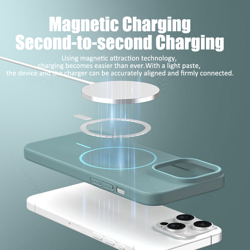 غطاء شحن لاسلكي مغناطيسي فاخر  - مراجعة Phone Accessories And Cases وسعره