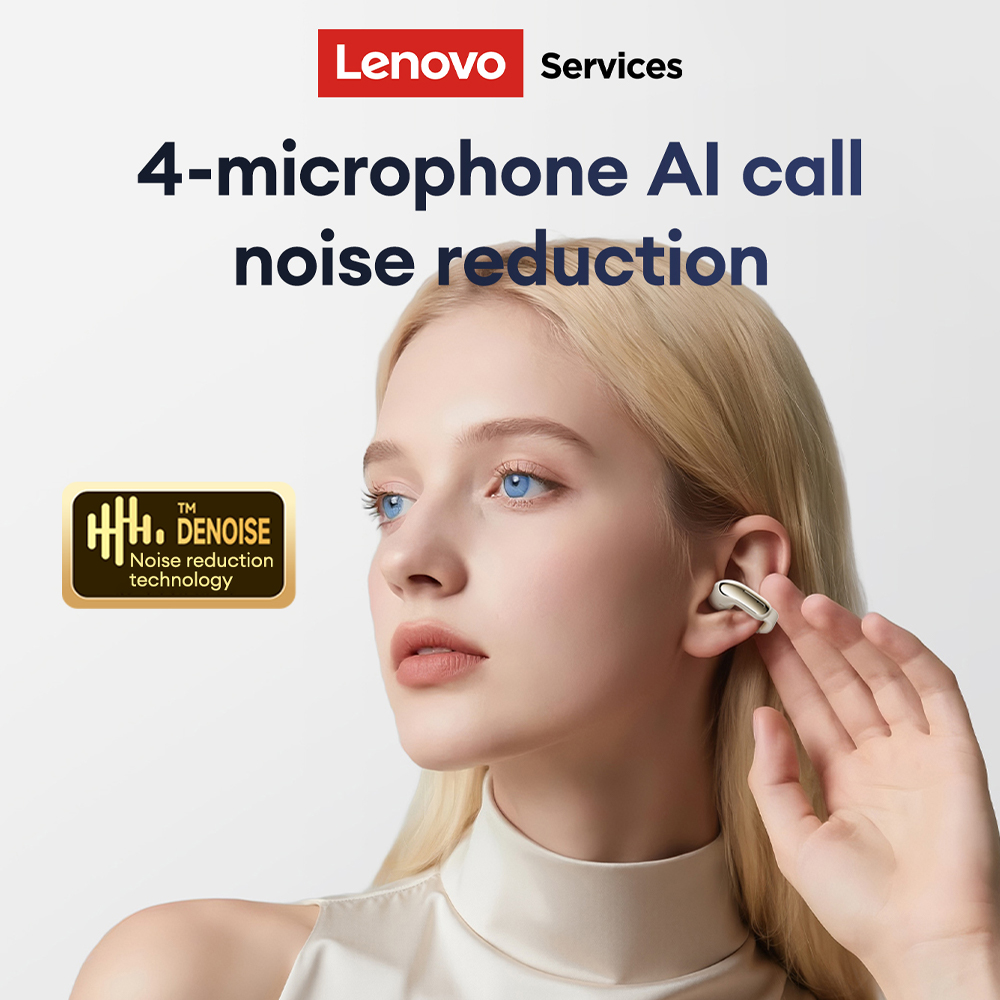 لينوفو LES-108 العظام التوصيل  - مراجعة Wireless Earbuds Case وسعره