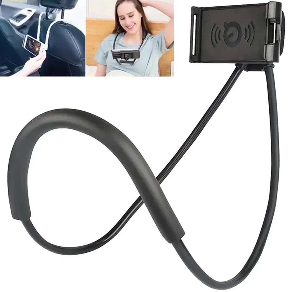 حامل هاتف محمول عالمي للتعليق  - مراجعة Neck Hanging Phone Holder وسعره