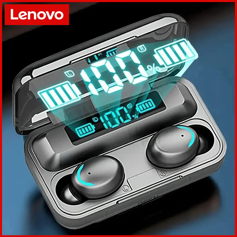 سماعات لينوفو F9 اللاسلكية بتق - مراجعة Wireless Earbuds Case وسعره