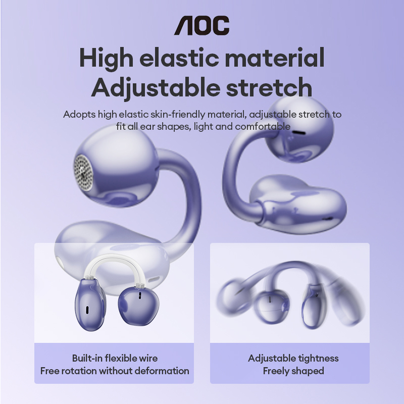 سماعات أذن لاسلكية AOC ACD2544 - مراجعة Wireless Earbuds Case وسعره