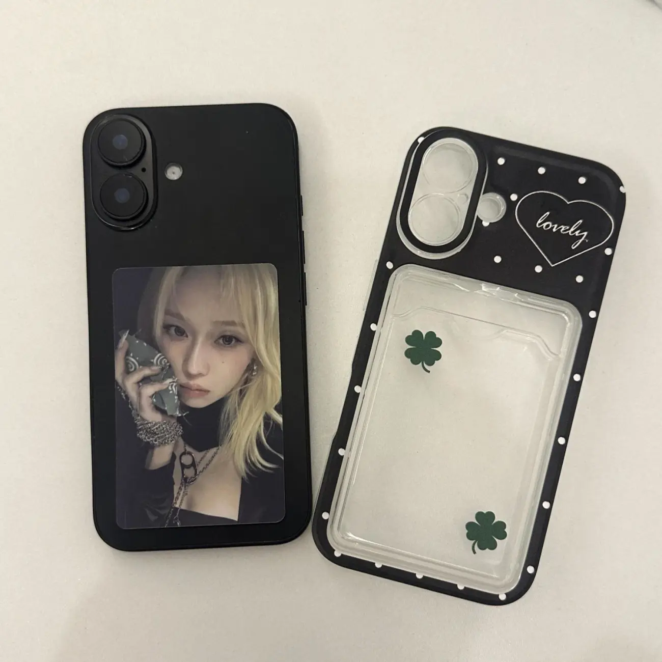 الكورية ins لطيف البولكا نقطة  - مراجعة Phone Accessories And Cases وسعره