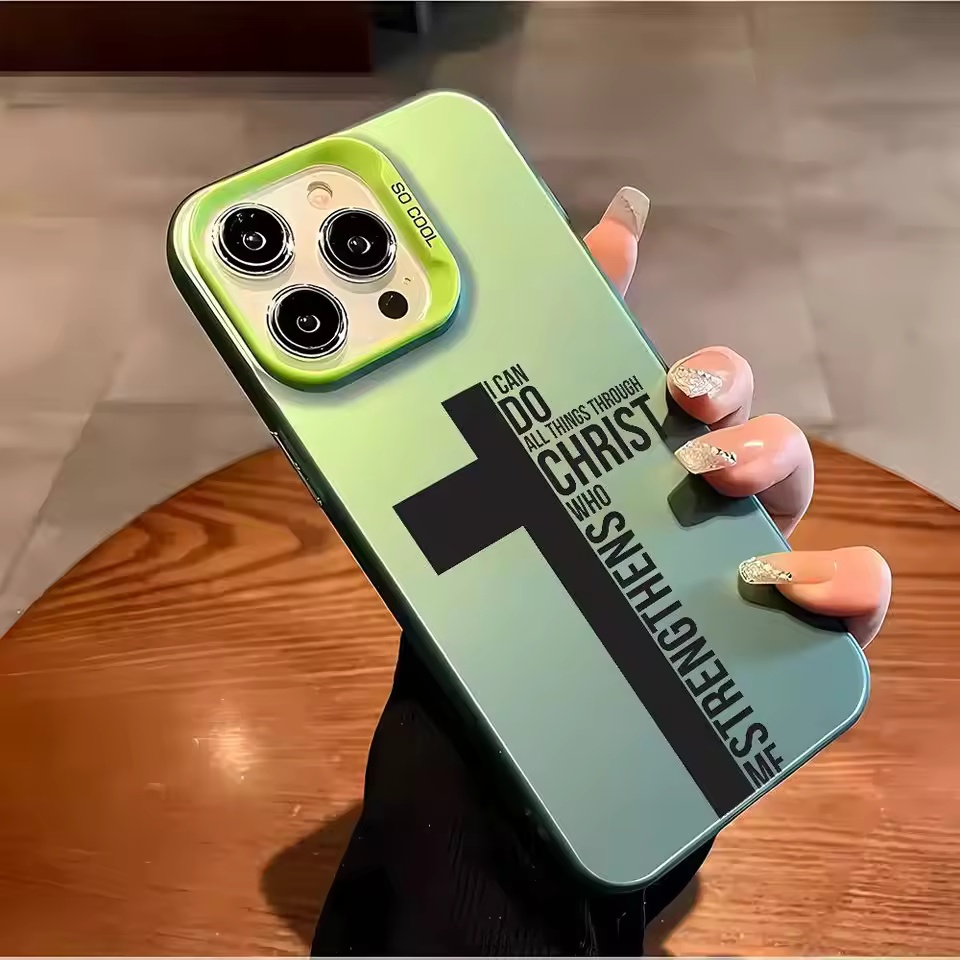 جراب هاتف بتصميم صليب ومضاد لل - مراجعة Phone Accessories List وسعره
