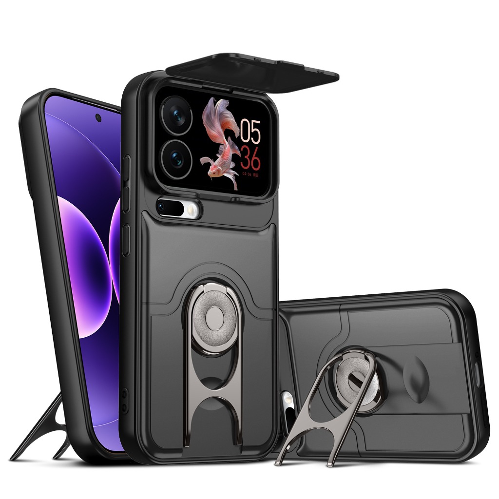 غطاء حماية للكاميرا مع حامل حل - مراجعة Phone Kickstand Ring وسعره