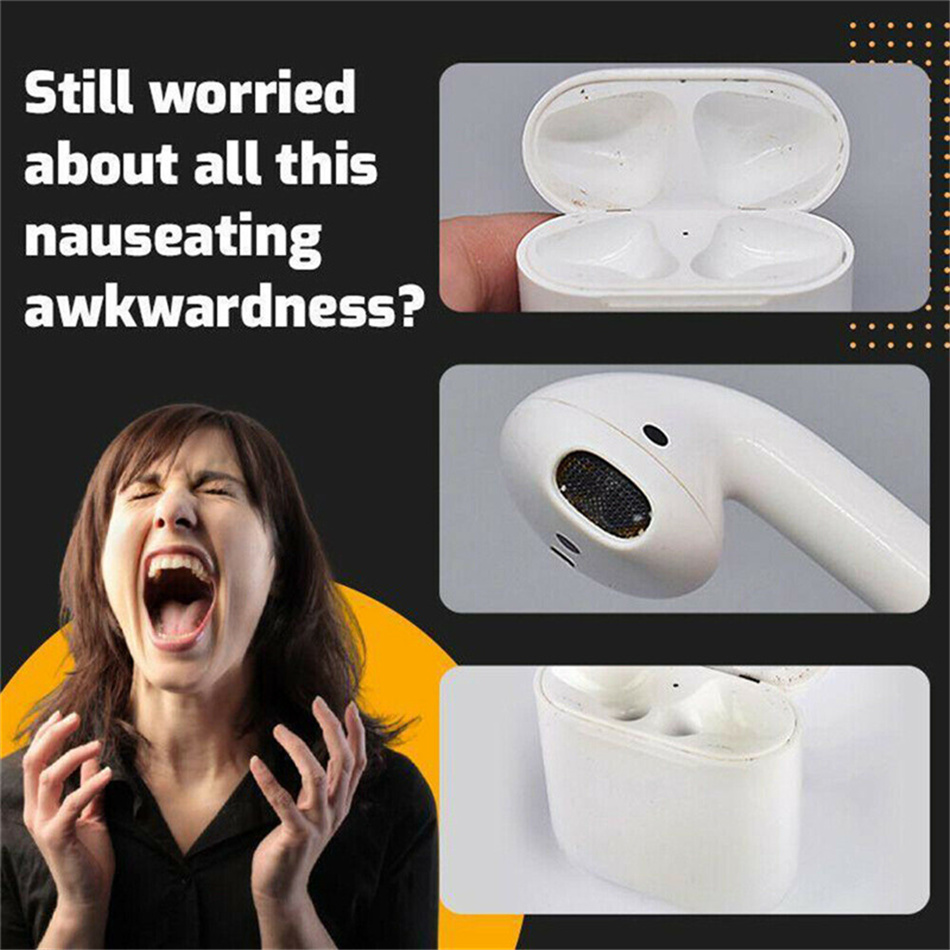 قلم تنظيف سماعات الرأس اللاسلك - مراجعة Wireless Earbuds Case وسعره