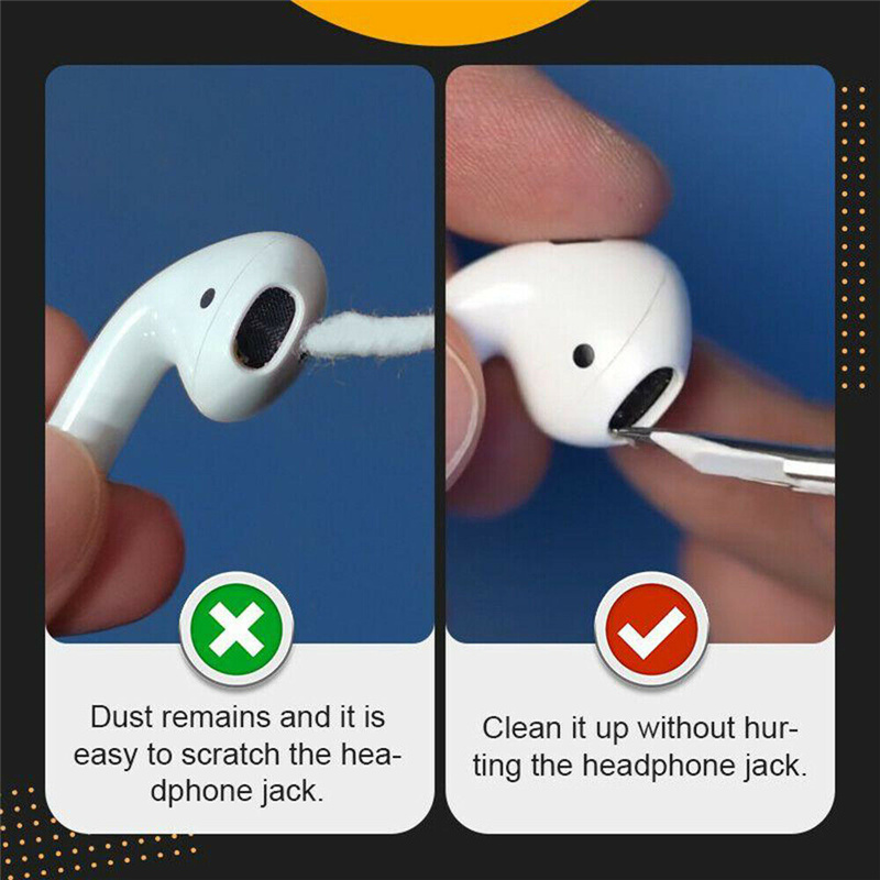 قلم تنظيف سماعات الرأس اللاسلك - مراجعة Wireless Earbuds Case وسعره