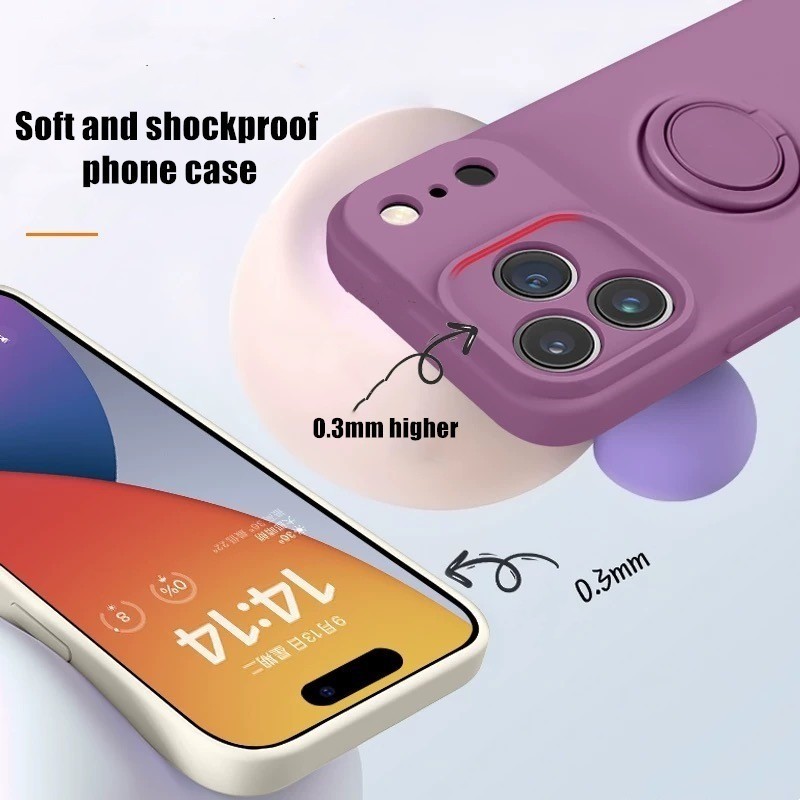 حافظة هاتف مغناطيسية من السيلي - مراجعة Phone Accessories Ring Holder وسعره