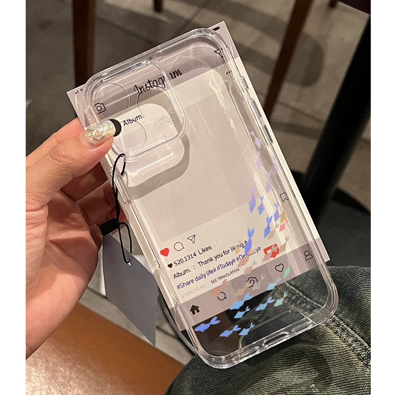 Ins مجموعة الأسماك الصغيرة الإ - مراجعة Y2K Phone Accessories وسعره