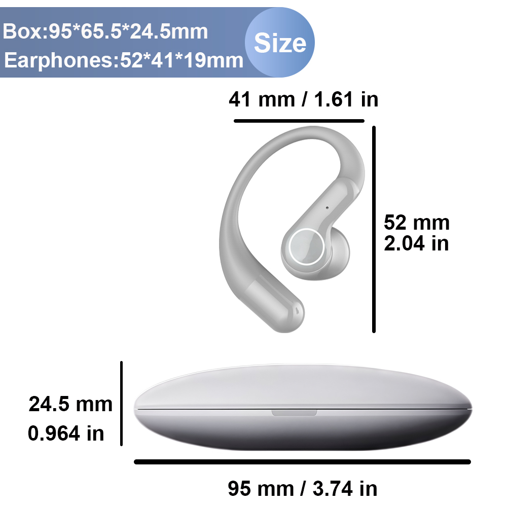 جهاز سماعة أذن للترجمة الفورية - مراجعة Wireless Earbuds Case وسعره