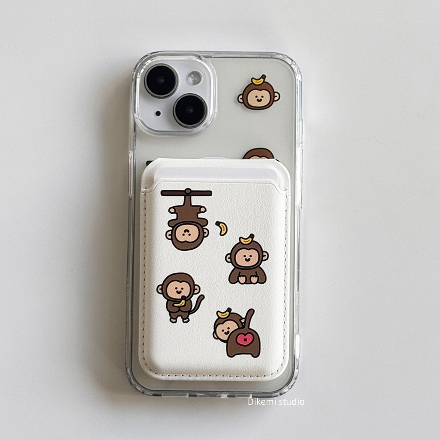 غطاء هاتف كوري بتصميم قرد صغير - مراجعة Y2K Phone Accessories وسعره
