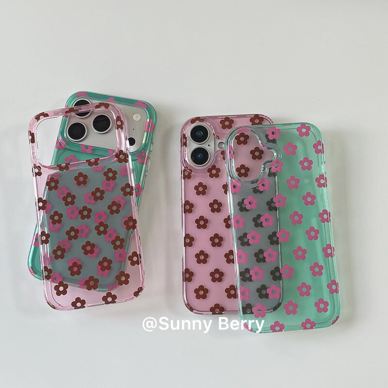 غطاء هاتف كوري متطور بزهور ملو - مراجعة Y2K Phone Accessories وسعره