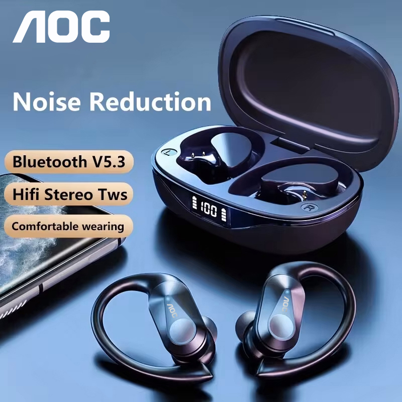 سماعات رأس رياضية لاسلكية من C - مراجعة Wireless Earbuds Case وسعره