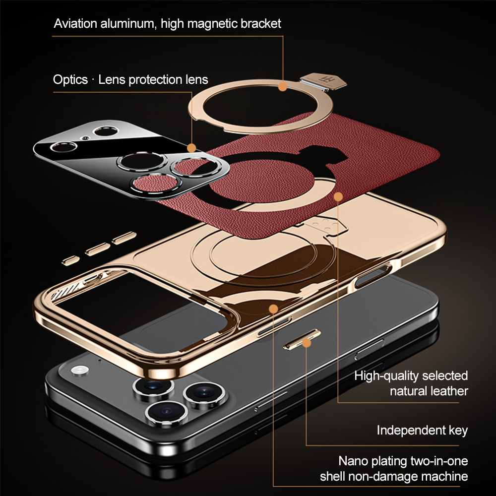 غطاء هاتف مغناطيسي لأجهزة آيفو - مراجعة Phone Kickstand Ring وسعره