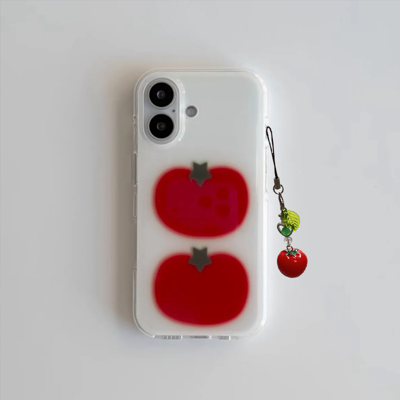 الكورية Ins اثنين تيد الطماطم  - مراجعة Y2K Phone Accessories وسعره