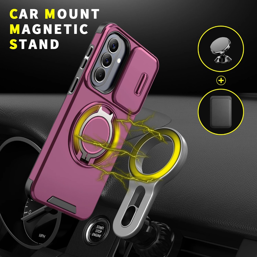 حافظة هاتف مغناطيسية 360 درجة  - مراجعة Phone Accessories Ring Holder وسعره
