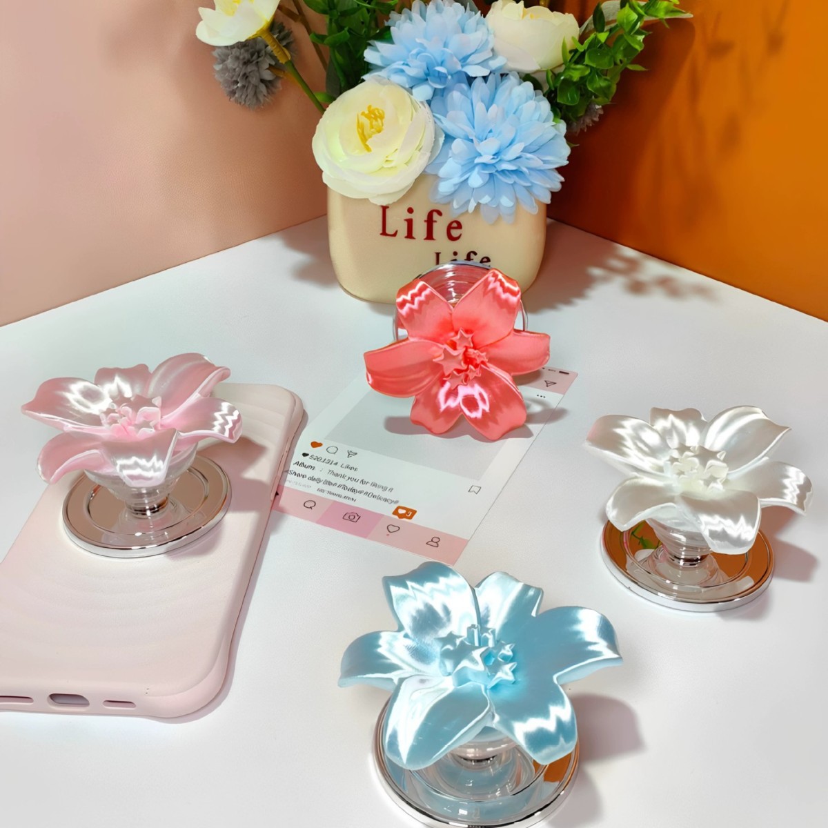 حامل هاتف مغناطيسي لامع على شك - مراجعة Phone Accessories And Cases وسعره