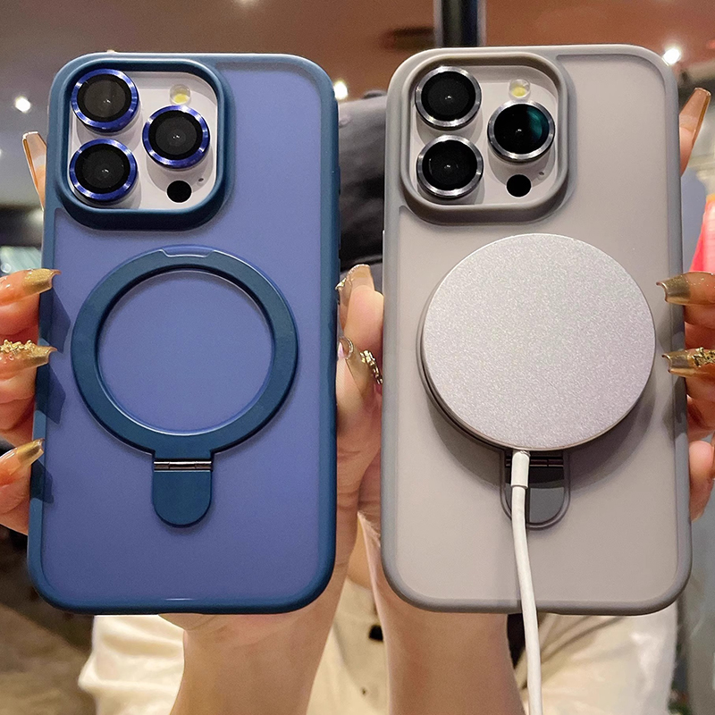 جراب هاتف زجاجي غير لامع مع حا - مراجعة Phone Accessories Ring Holder وسعره
