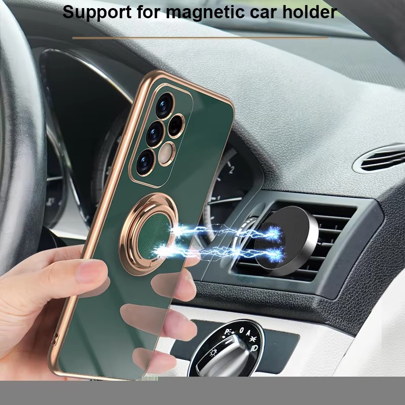 طلاء مغناطيسي فاخر 360 ° حلقة  - مراجعة Phone Accessories Ring Holder وسعره