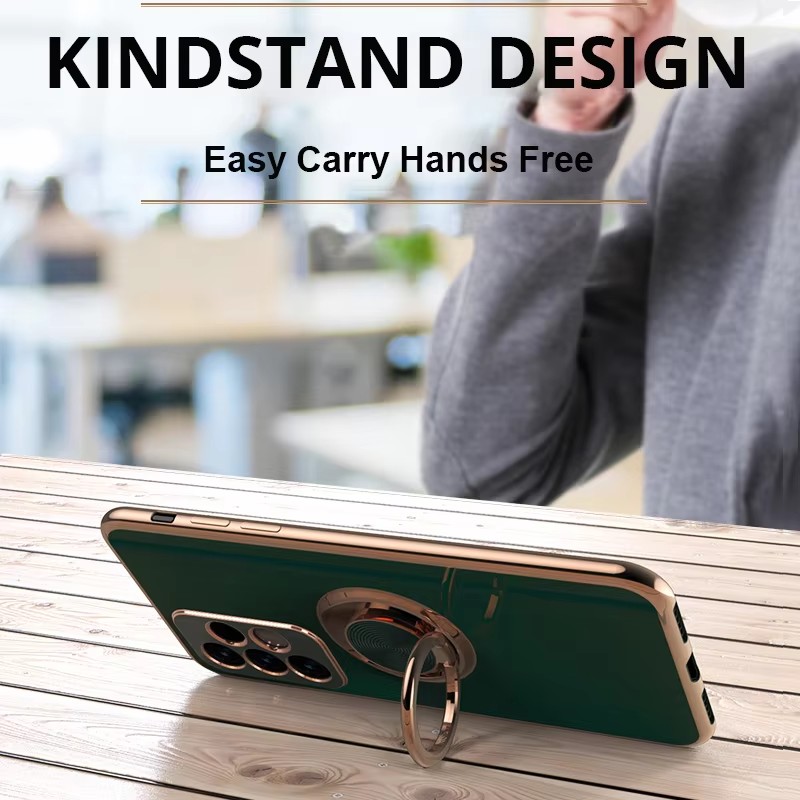طلاء مغناطيسي فاخر 360 ° حلقة  - مراجعة Phone Accessories Ring Holder وسعره