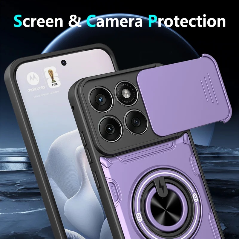 غطاء حماية لهاتف موتورولا موتو - مراجعة Phone Kickstand Ring وسعره